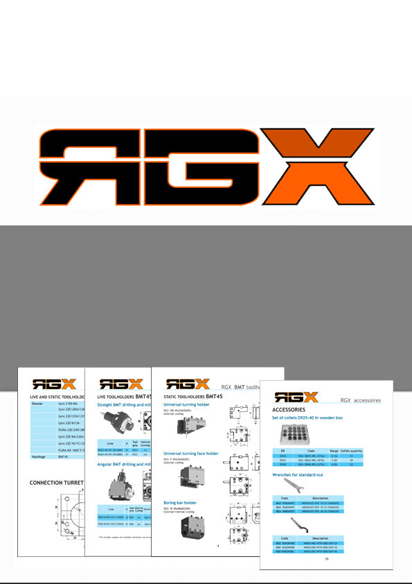 RG Tools RGX Produktkatalog