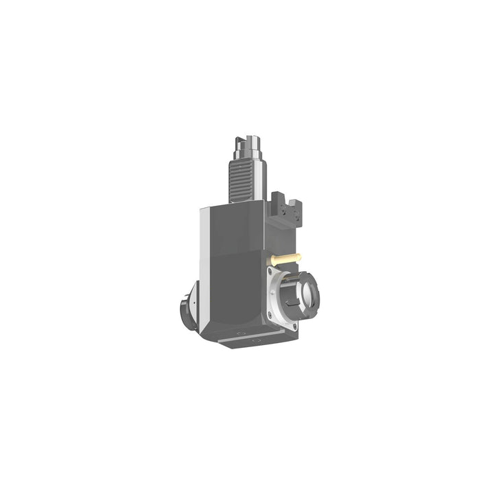 RG Tools VDI 40, winkliger Werkzeughalter, Kupplung DOG CLUTCH, mit 80 bar Innenkühlung RGX1-40/261-32/3.3-100