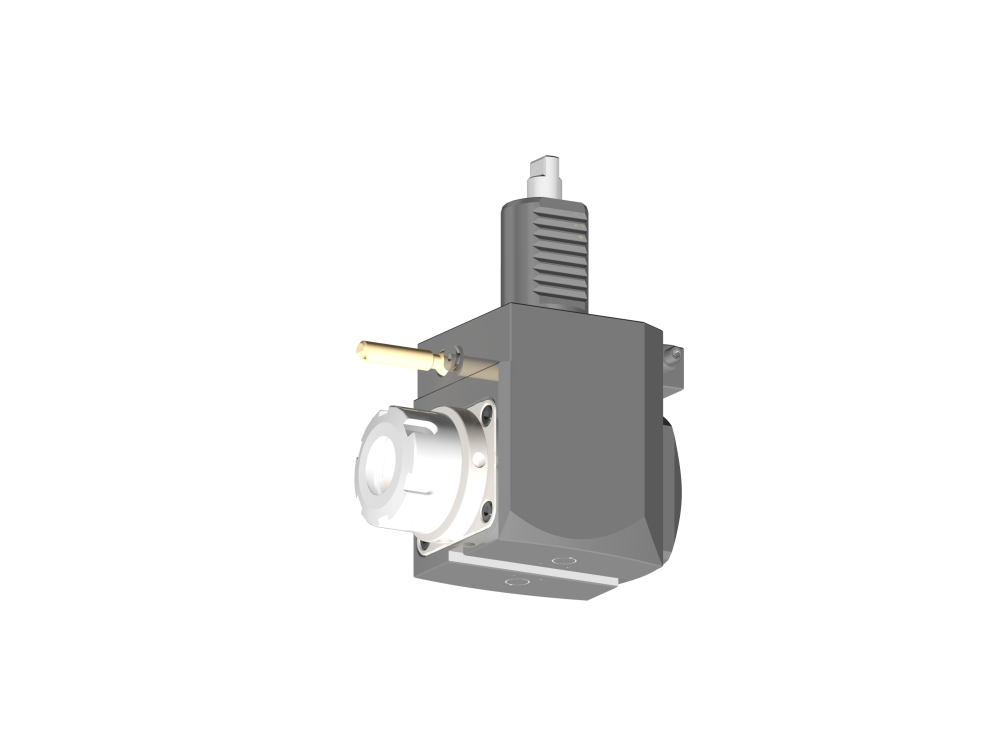 RG Tools VDI 30, winkliger Werkzeughalter, Kupplung DIN 1809, ohne Innenkühlung RGX1-30/221-25/1.2-55