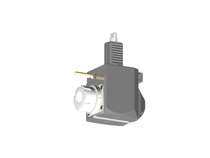 RG Tools VDI 30, winkliger Werkzeughalter, Kupplung DIN 1809, mit Innenkühlung RGX1-30/221-25/2.2-55
