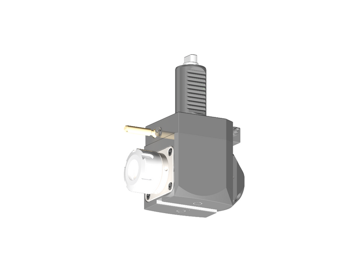 RG Tools VDI 30, winkliger Werkzeughalter, Kupplung flach(~DIN 1809), mit Innenkühlung RGX1-30/221-25/2.2-55B