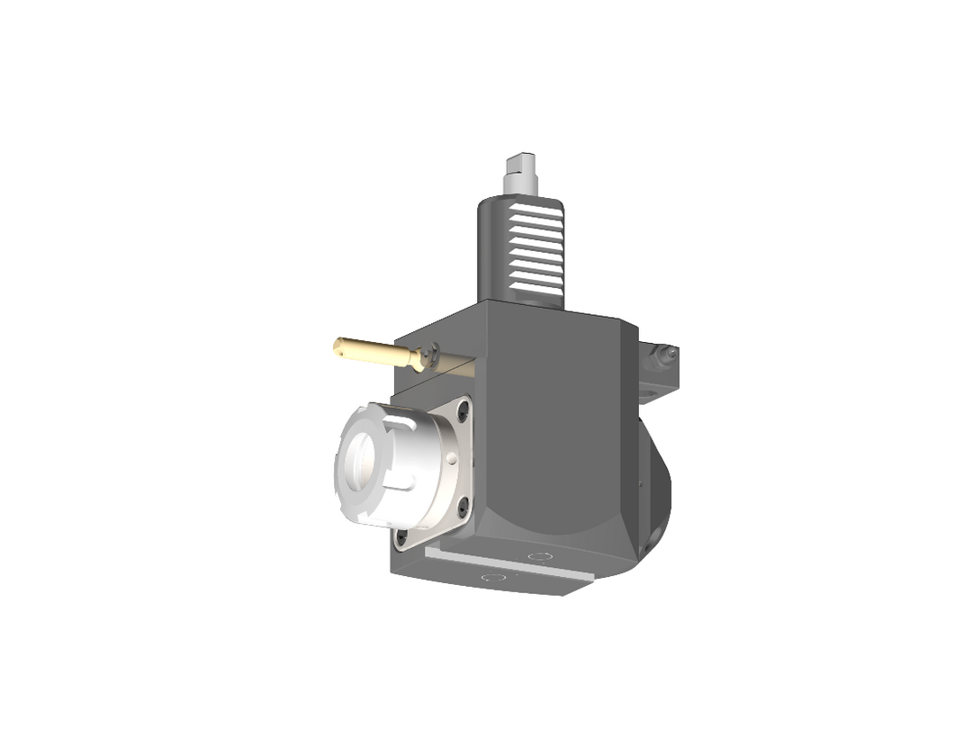 RG Tools VDI 30, winkliger Werkzeughalter, Kupplung DIN 1809, mit Innenkühlung RGX1-30/221-25/2.2-55C