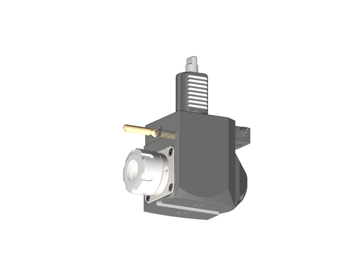 RG Tools VDI 30, winkliger Werkzeughalter, Kupplung DIN 1809, mit Innenkühlung RGX1-30/221-25/2.2-55C