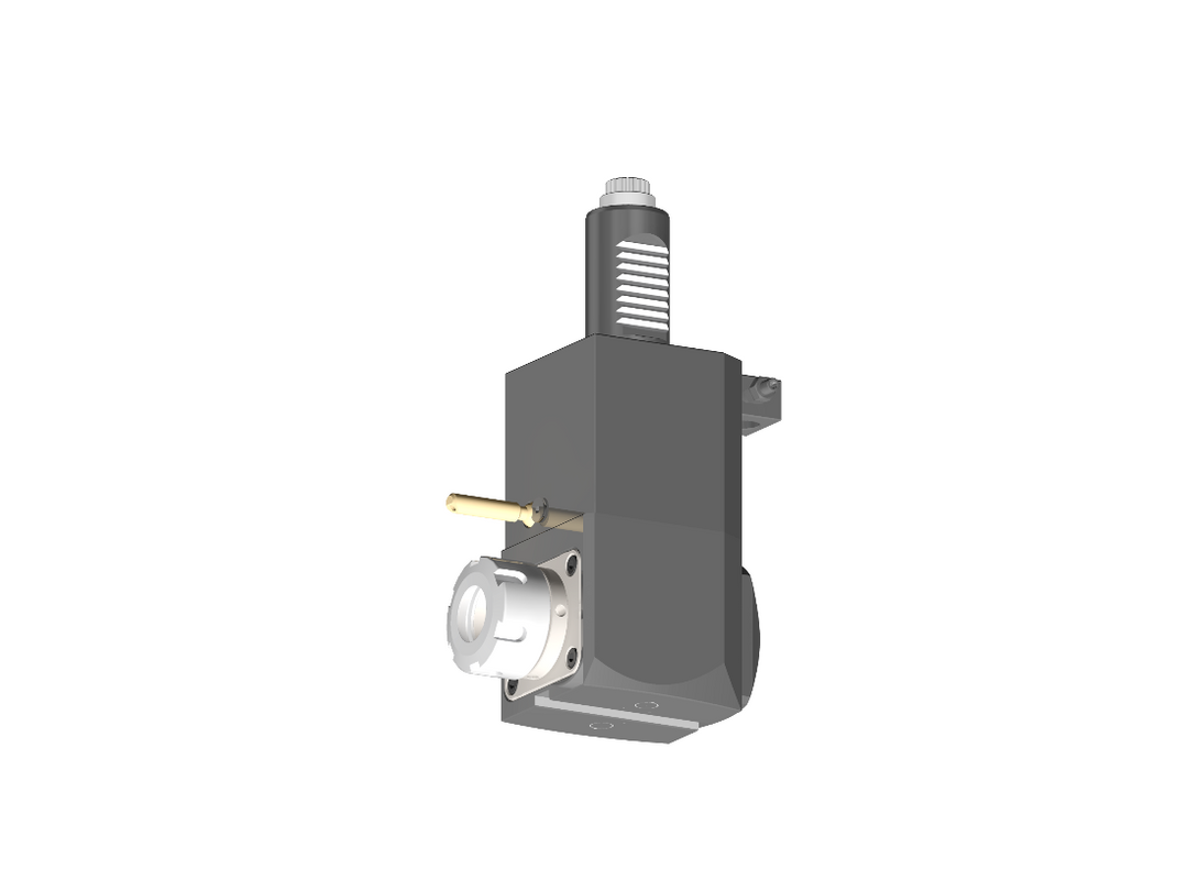 RG Tools VDI 30, winkliger Werkzeughalter, Kupplung DIN 5480, ohne Innenkühlung RGX1-30/231-25/1.2-100