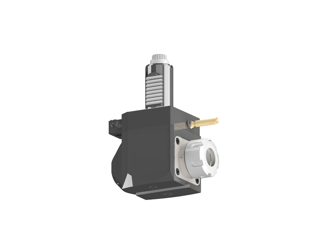 RG Tools VDI 30, winkliger Werkzeughalter, Kupplung DIN 5480, mit Innenkühlung RGX1-30/231-25/2.1-55