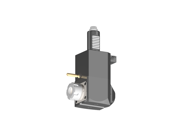 RG Tools VDI 30, winkliger Werkzeughalter, Kupplung DIN 5480, mit Innenkühlung RGX1-30/231-25/2.2-100
