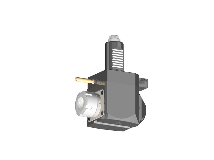 RG Tools VDI 30, winkliger Werkzeughalter, Kupplung DIN 5480, mit Innenkühlung RGX1-30/231-25/2.2-55