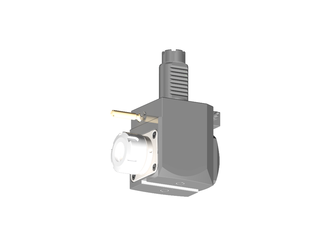 RG Tools VDI 30, winkliger Werkzeughalter, Kupplung TOEM, ohne Innenkühlung RGX1-30/241-25/1.2-55