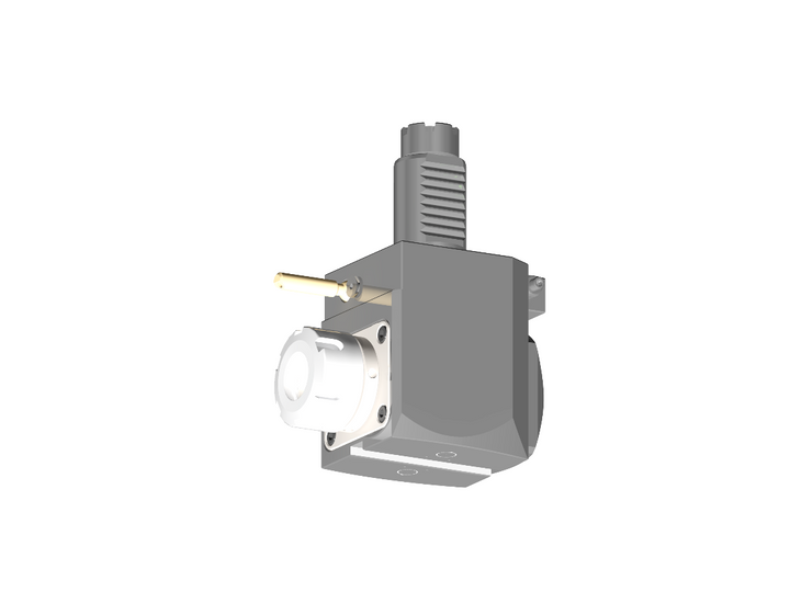 RG Tools VDI 30, winkliger Werkzeughalter, Kupplung TOEM, ohne Innenkühlung RGX1-30/241-25/1.2-55