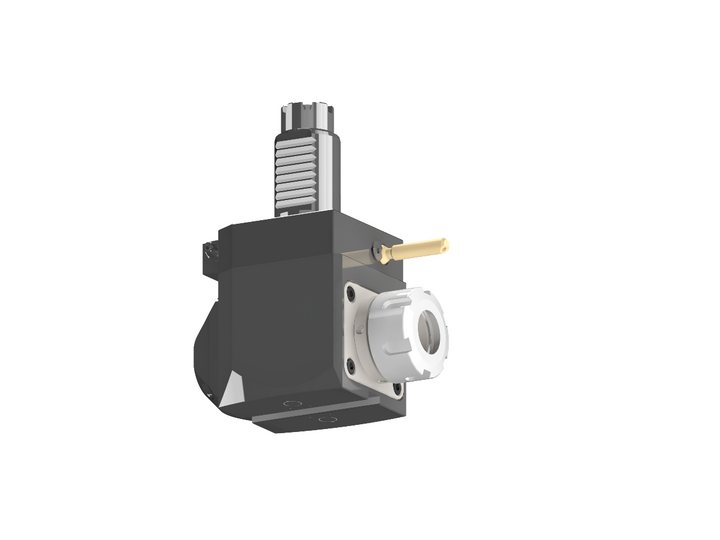 RG Tools VDI 30, winkliger Werkzeughalter, Kupplung TOEM, mit Innenkühlung RGX1-30/241-25/2.1-55