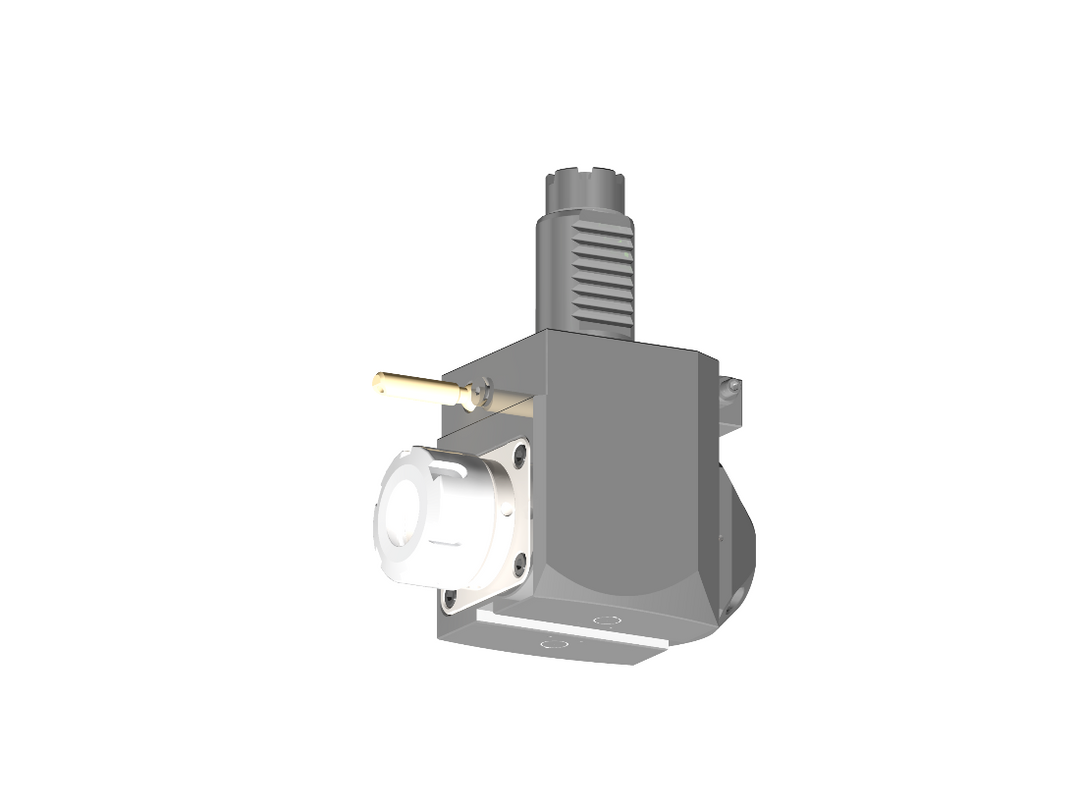RG Tools VDI 30, winkliger Werkzeughalter, Kupplung TOEM, mit Innenkühlung RGX1-30/241-25/2.2-55