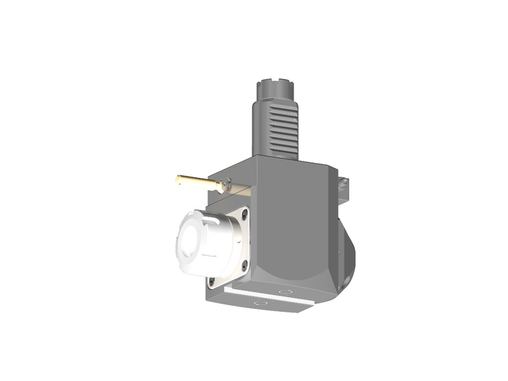 RG Tools VDI 30, winkliger Werkzeughalter, Kupplung TOEM, mit Innenkühlung RGX1-30/241-25/2.2-55