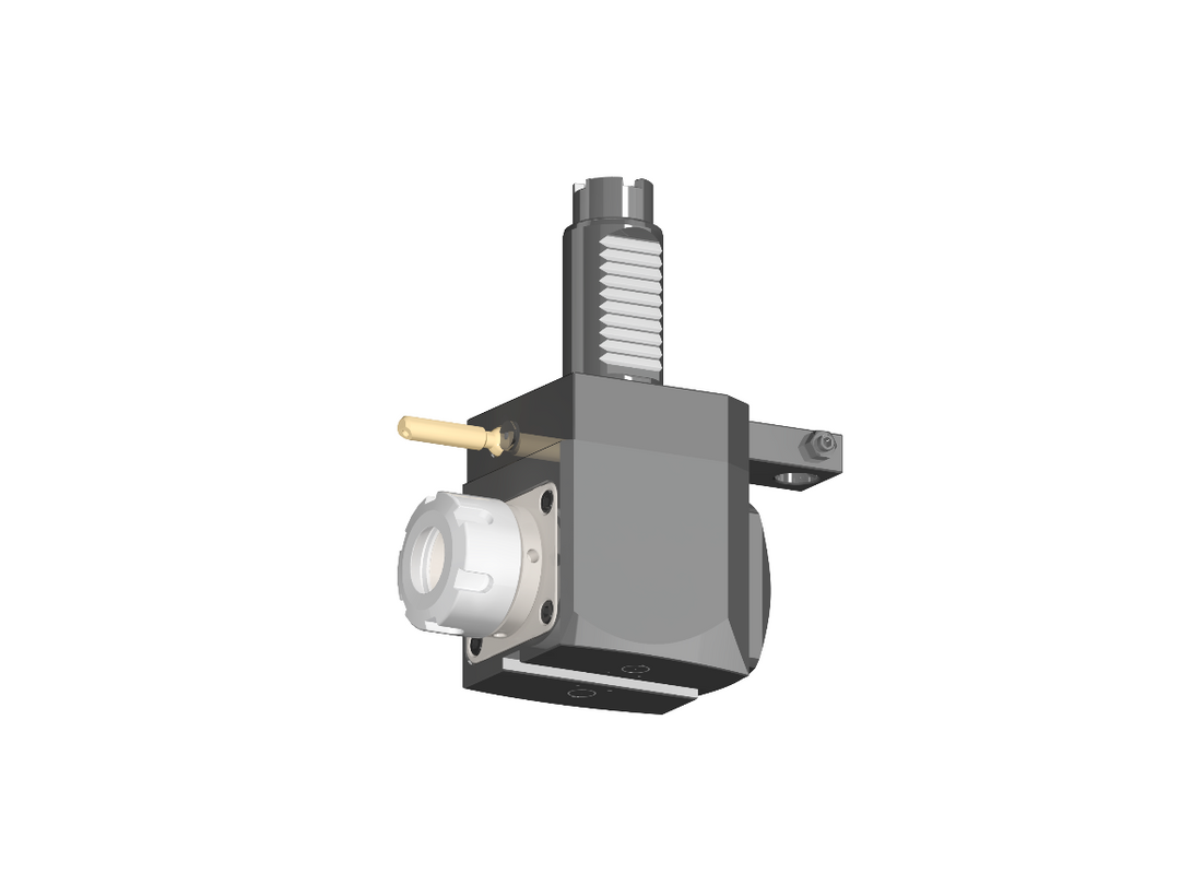 RG Tools VDI 30, winkliger Werkzeughalter, Kupplung  Okuma, ohne Innenkühlung RGX1-30/251-25/1.2-55JB