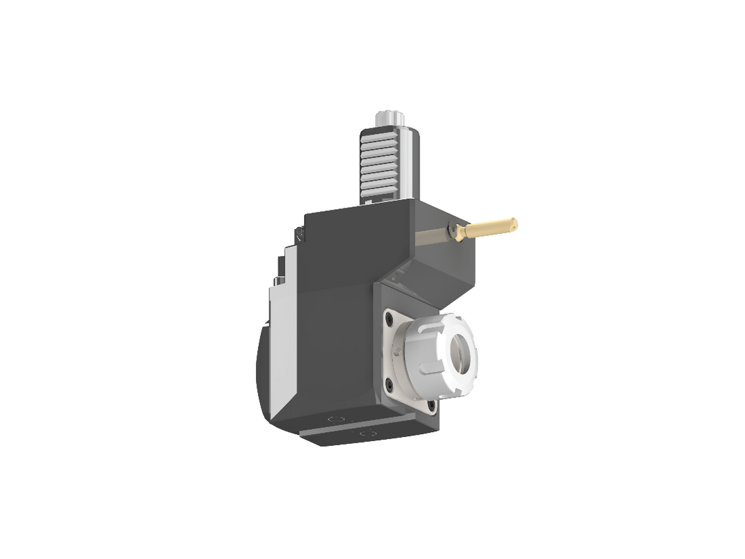 RG Tools VDI 30, winkliger + versetzter Werkzeughalter, Kupplung DIN 5482, ohne Innenkühlung RGX1-30/411-25/1.1-75