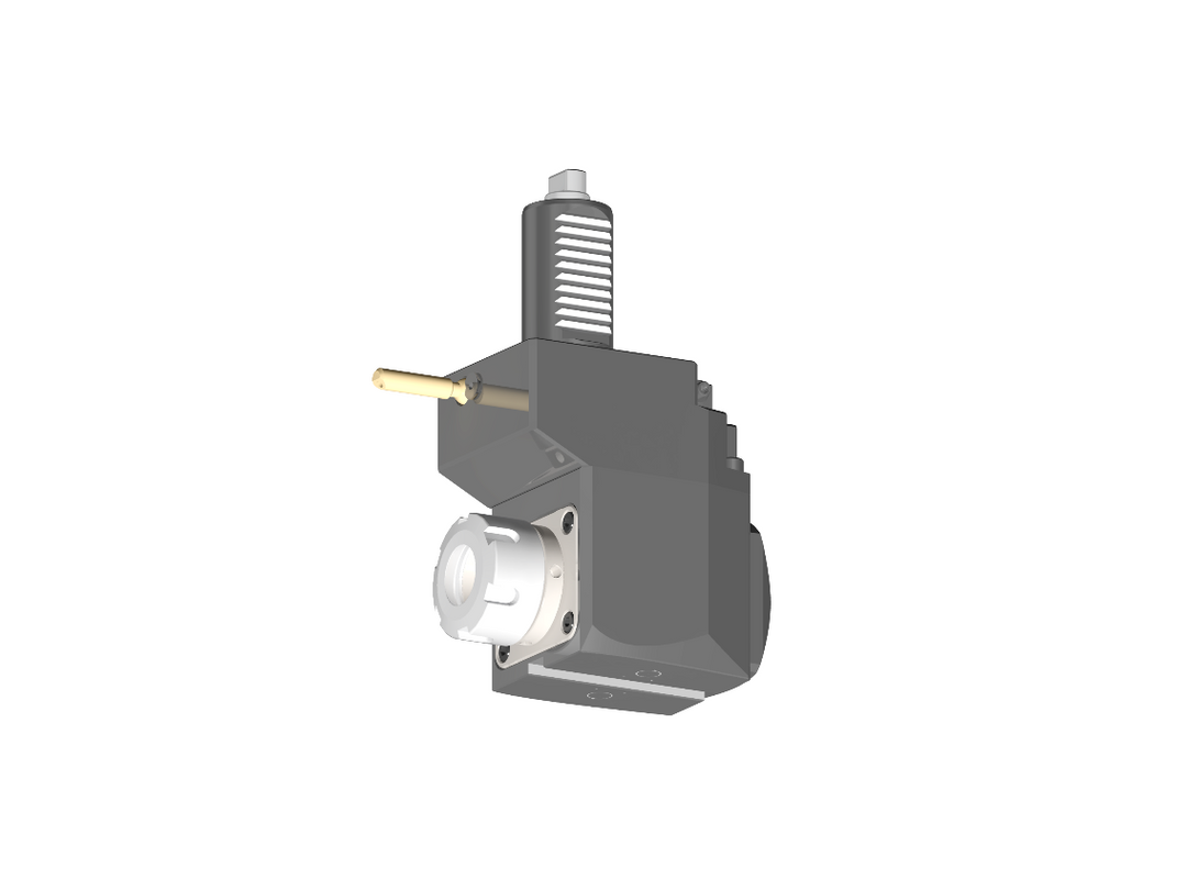 RG Tools VDI 30, winkliger + versetzter Werkzeughalter, Kupplung flach(~DIN 1809), ohne Innenkühlung RGX1-30/421-25/1.2-75B