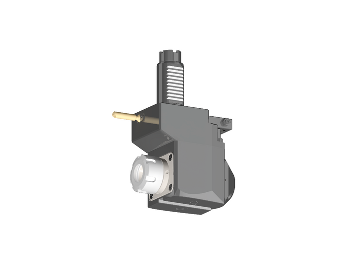 RG Tools VDI 30, winkliger + versetzter Werkzeughalter, Kupplung Okuma, mit Innenkühlung RGX1-30/451-25/2.2-75JB