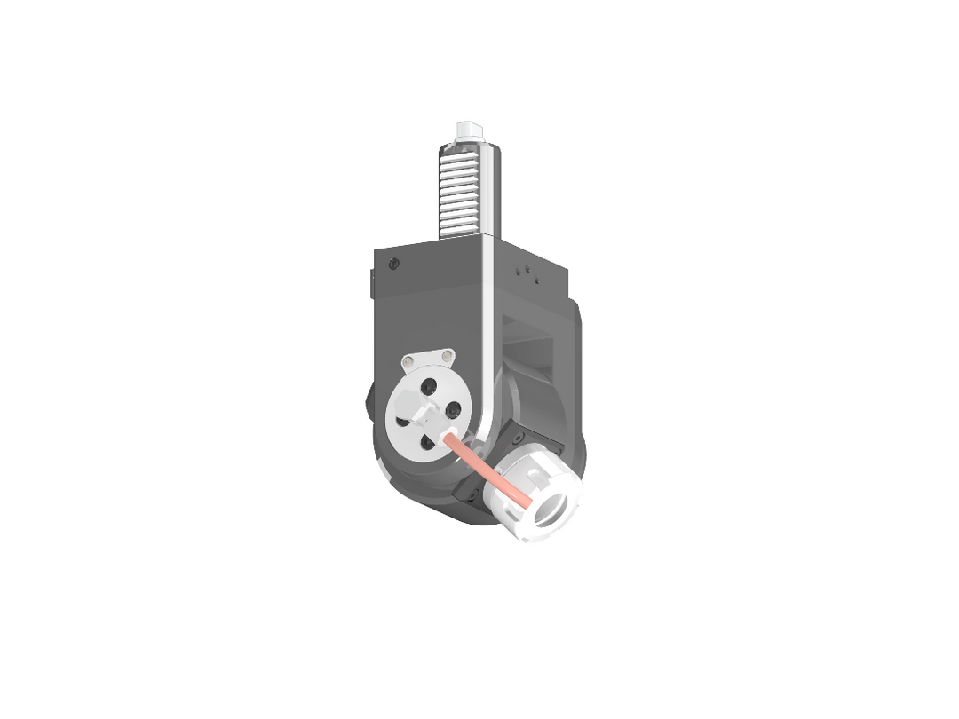 RG Tools VDI 30, winkelverstellbarer Werkzeughalter, Kupplung flach(~DIN 1809), mit Innenkühlung RGX1-30/521-25/2B