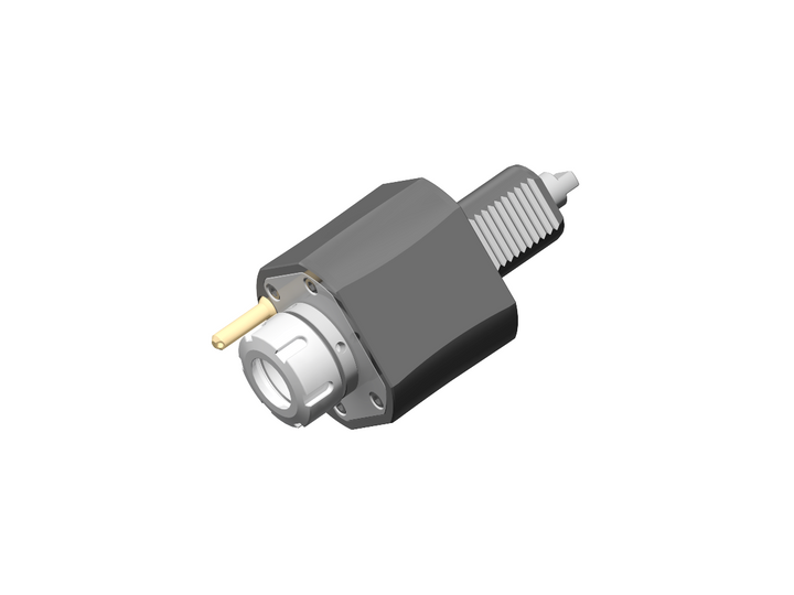 RG Tools VDI 40, gerader Werkzeughalter, Kupplung DIN 1809, mit Innenkühlung RGX1-40/121-32/2