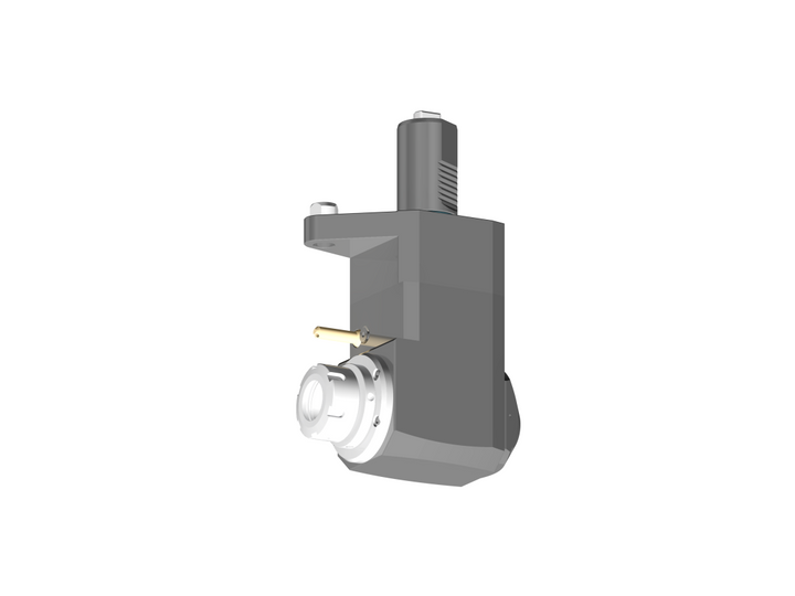 RG Tools VDI 40, winkliger Werkzeughalter, Kupplung flach(~DIN 1809), mit Innenkühlung RGX1-40/221-32/2.2-130MZ2