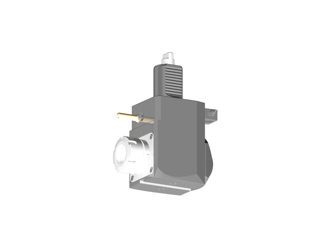 RG Tools VDI 40, winkliger Werkzeughalter, Kupplung DIN 1809, mit Innenkühlung RGX1-40/221-32/2.2-80