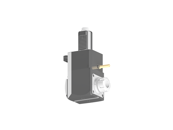RG Tools VDI 40, winkliger Werkzeughalter, Kupplung DIN 5480, ohne Innenkühlung RGX1-40/231-25/1.1-100