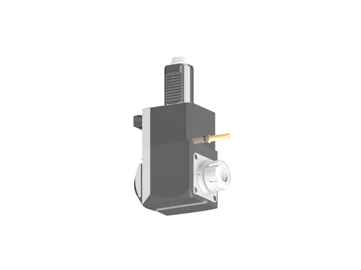 RG Tools VDI 40, winkliger Werkzeughalter, Kupplung DIN 5480, mit Innenkühlung RGX1-40/231-25/2.1-100