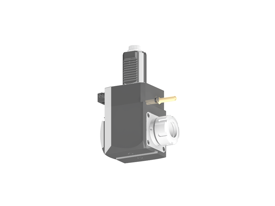 RG Tools VDI 40, winkliger Werkzeughalter, Kupplung DIN 5480, ohne Innenkühlung RGX1-40/231-32/1.1-80