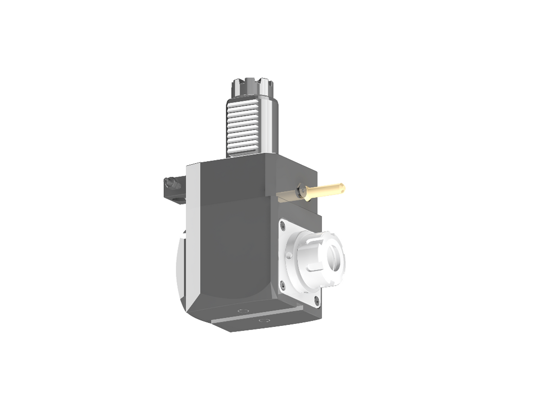 RG Tools VDI 40, winkliger Werkzeughalter, Kupplung TOEM, ohne Innenkühlung RGX1-40/241-25/1.1-80