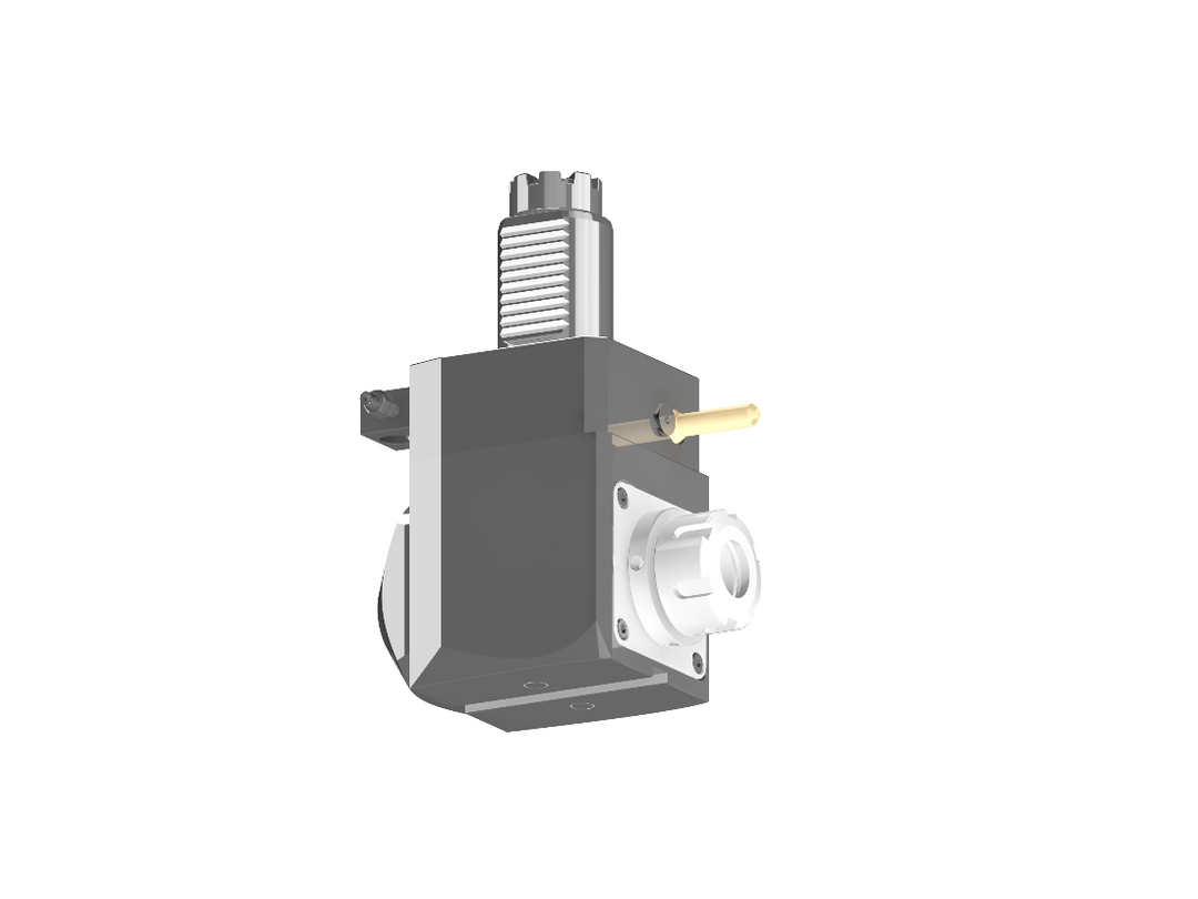 RG Tools VDI 40, winkliger Werkzeughalter, Kupplung TOEM, mit Innenkühlung RGX1-40/241-25/2.1-80