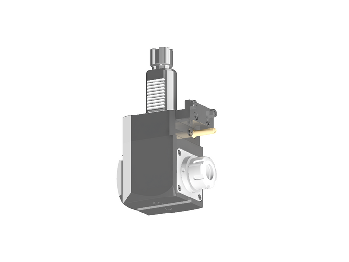 RG Tools VDI 40, winkliger Werkzeughalter, Kupplung Okuma, ohne Innenkühlung RGX1-40/251-25/1.1-80JD