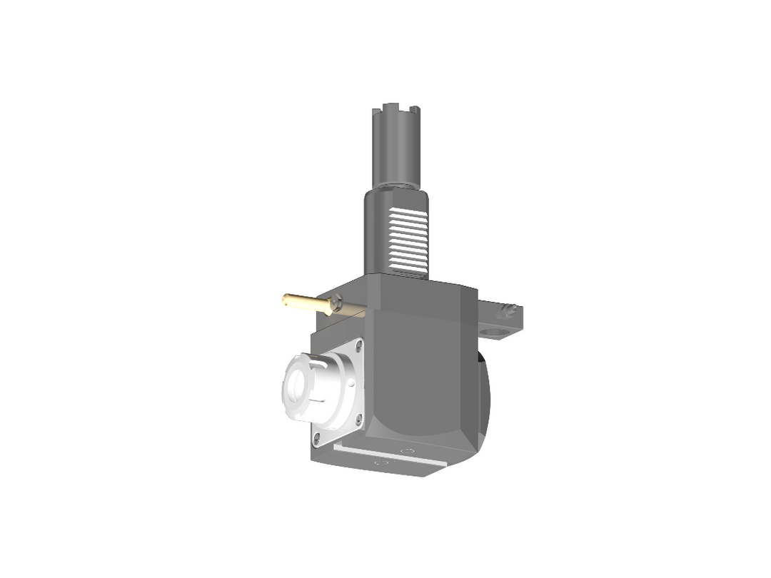 RG Tools VDI 40, winkliger Werkzeughalter, Kupplung HAAS, ohne Innenkühlung RGX1-40/251-25/1.2-69B