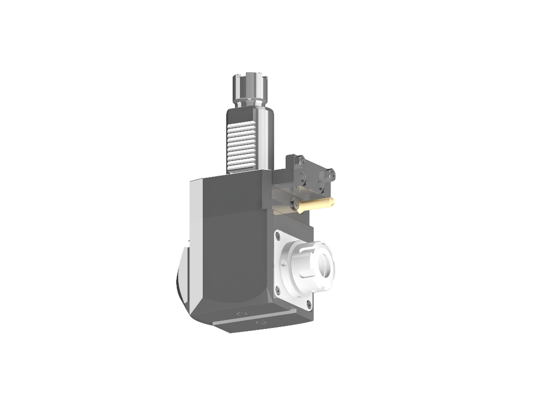 RG Tools VDI 40, winkliger Werkzeughalter, Kupplung Okuma, mit Innenkühlung RGX1-40/251-25/2.1-80JD