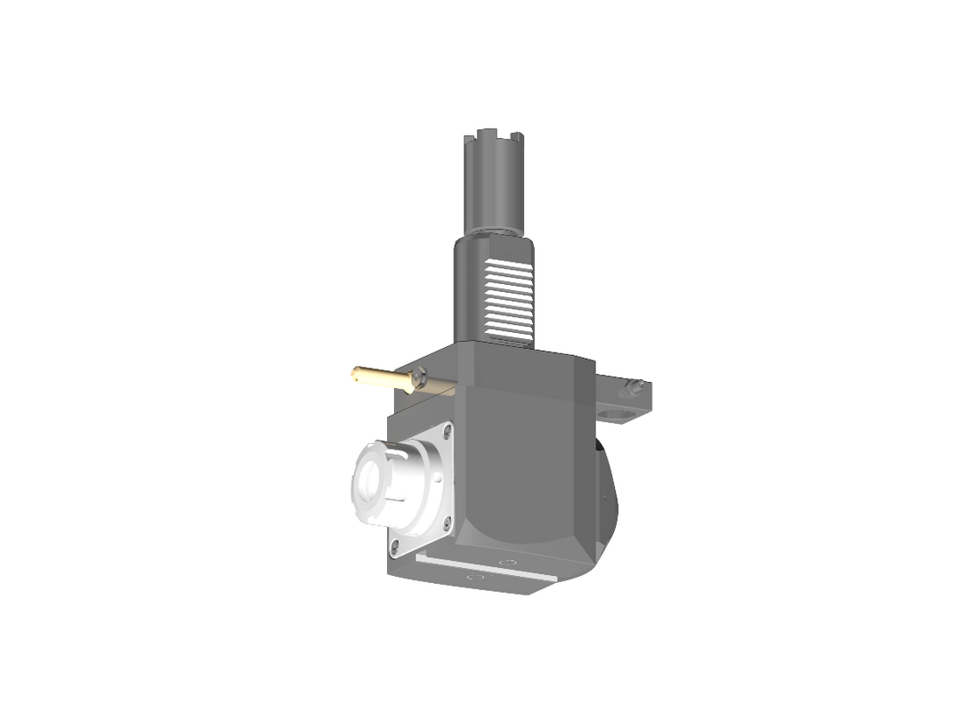 RG Tools VDI 40, winkliger Werkzeughalter, Kupplung HAAS, mit Innenkühlung RGX1-40/251-25/2.2-69B
