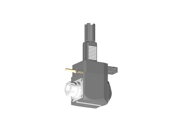 RG Tools VDI 40, winkliger Werkzeughalter, Kupplung HAAS, mit Innenkühlung RGX1-40/251-25/2.2-80B