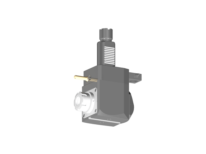RG Tools VDI 40, winkliger Werkzeughalter, Kupplung Okuma, mit Innenkühlung RGX1-40/251-25/2.2-80JA