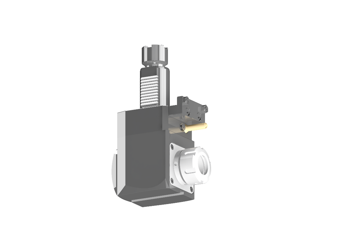 RG Tools VDI 40, winkliger Werkzeughalter, Kupplung Okuma Ø35, ohne Innenkühlung RGX1-40/251-32/1.1-80JC