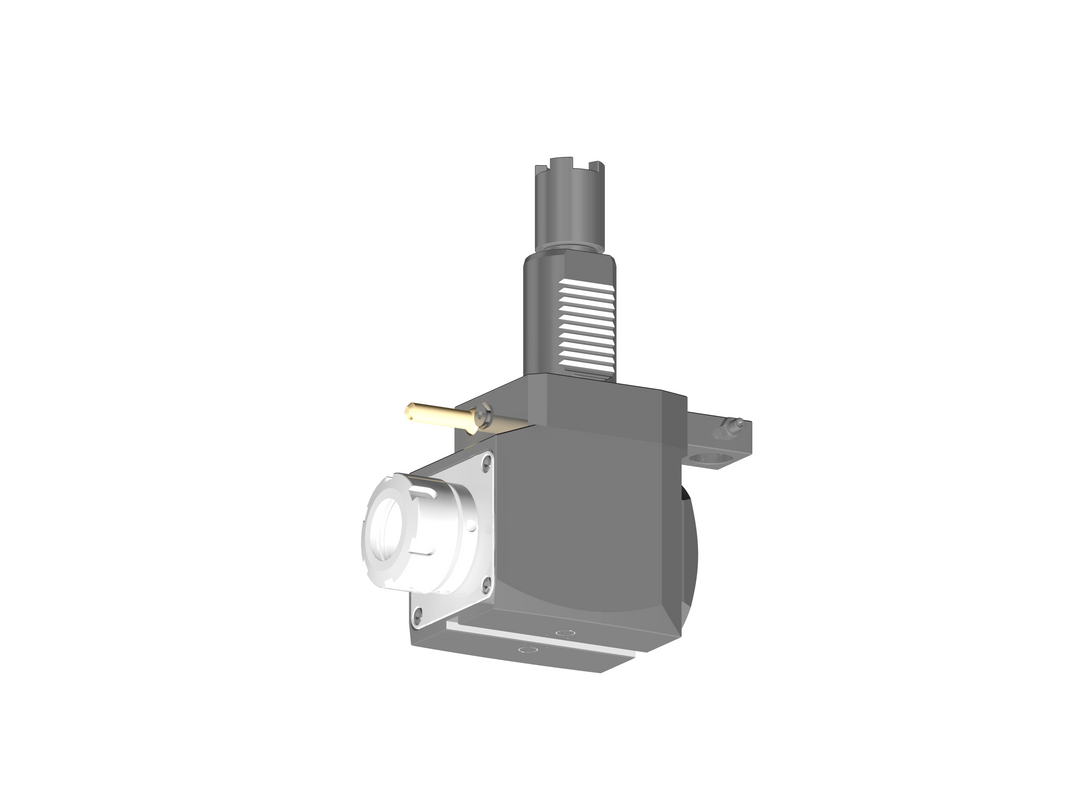 RG Tools VDI 40, winkliger Werkzeughalter, Kupplung HAAS, ohne Innenkühlung, gleiche Richtung RGX1-40/251-32/1.2-69AS