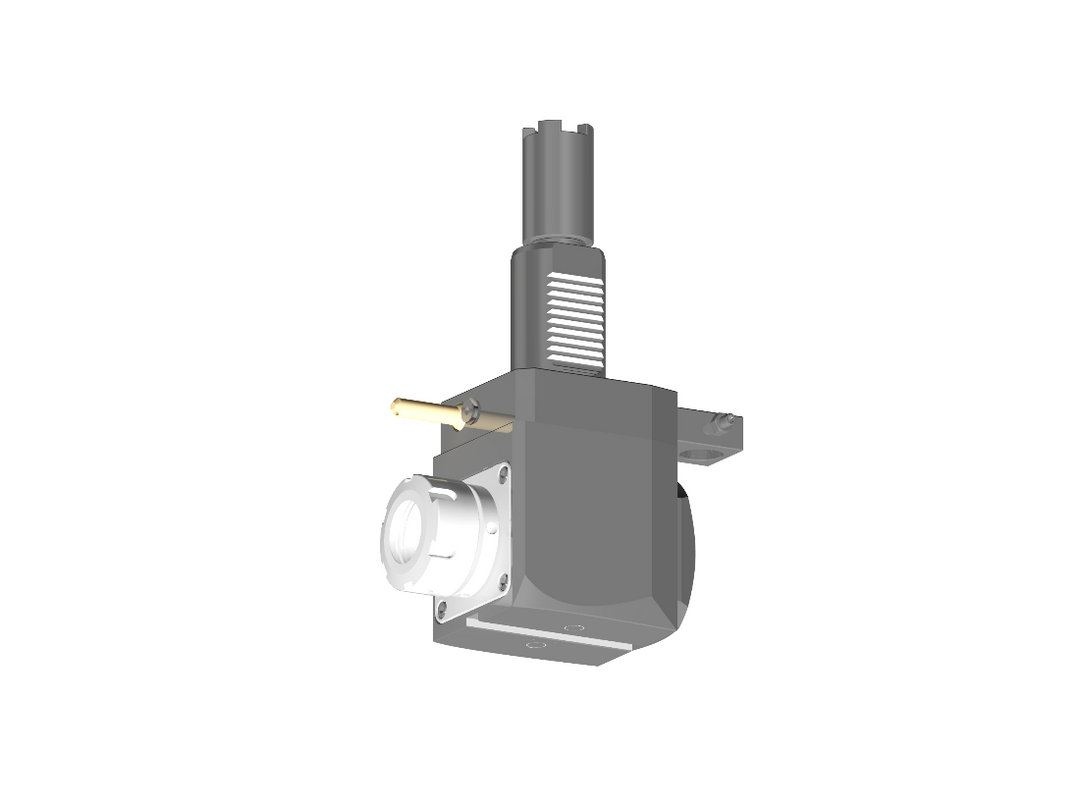 RG Tools VDI 40, winkliger Werkzeughalter, Kupplung HAAS, ohne Innenkühlung RGX1-40/251-32/1.2-69B