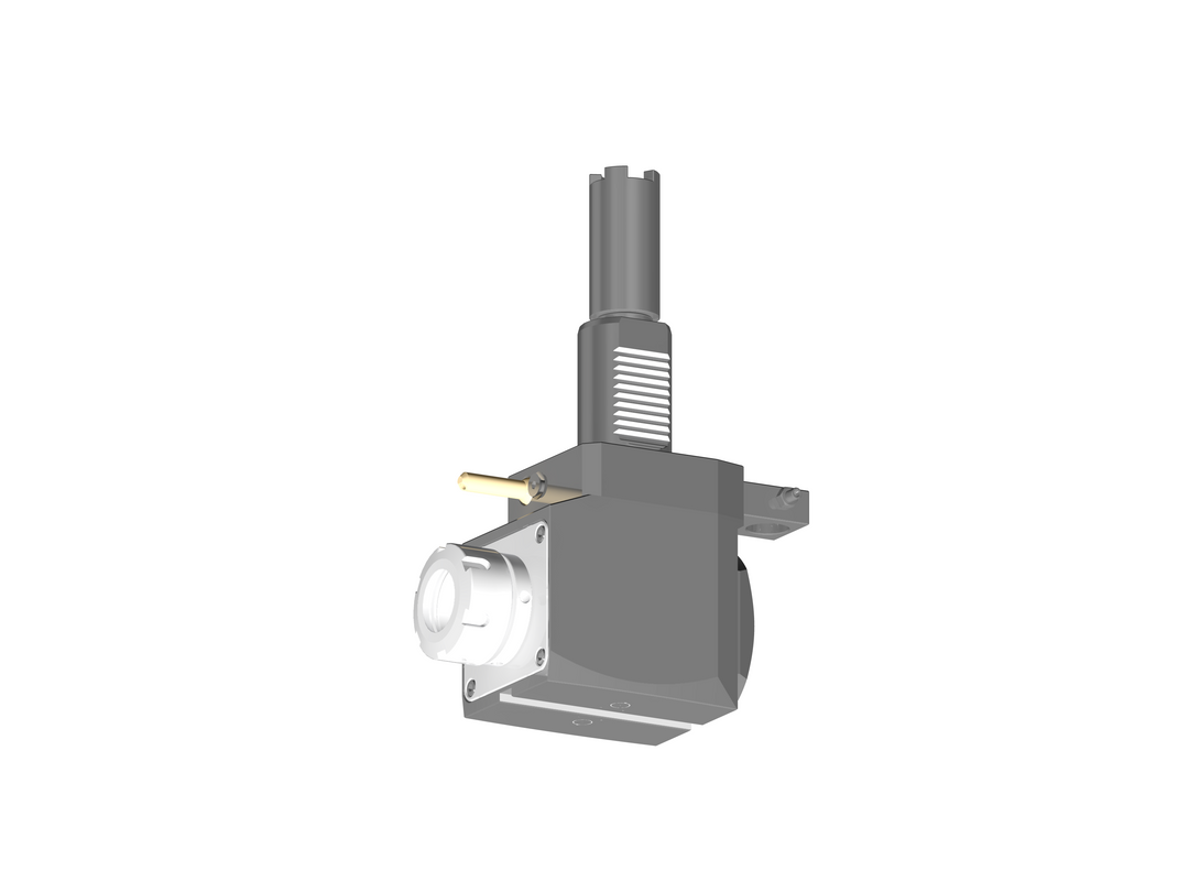RG Tools VDI 40, winkliger Werkzeughalter, Kupplung HAAS, ohne Innenkühlung, gleiche Richtung RGX1-40/251-32/1.2-69CS