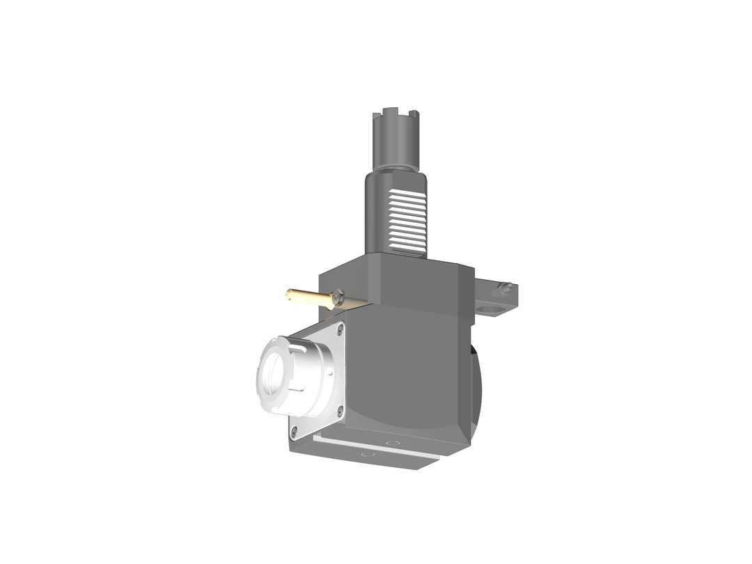RG Tools VDI 40, winkliger Werkzeughalter, Kupplung HAAS, ohne Innenkühlung, gleiche Richtung RGX1-40/251-32/1.2-80AS