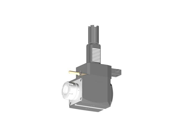 RG Tools VDI 40, winkliger Werkzeughalter, Kupplung HAAS, ohne Innenkühlung, gleiche Richtung RGX1-40/251-32/1.2-80BS