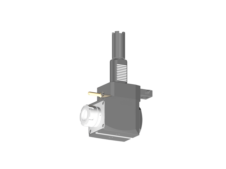 RG Tools VDI 40, winkliger Werkzeughalter, Kupplung HAAS, ohne Innenkühlung, gleiche Richtung RGX1-40/251-32/1.2-80CS