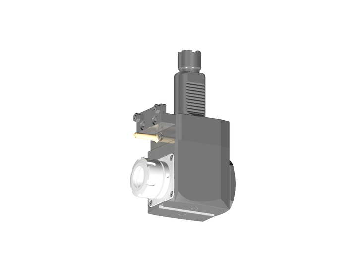 RG Tools VDI 40, winkliger Werkzeughalter, Kupplung Okuma, ohne Innenkühlung RGX1-40/251-32/1.2-80JD