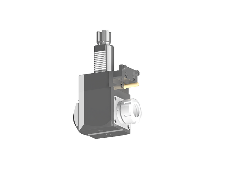 RG Tools VDI 40, winkliger Werkzeughalter, Kupplung Okuma, mit Innenkühlung RGX1-40/251-32/2.1-80JD