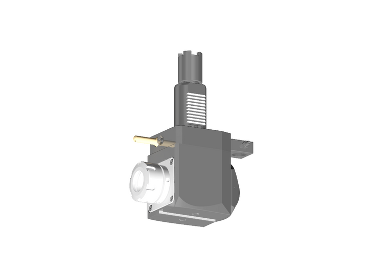 RG Tools VDI 40, winkliger Werkzeughalter, Kupplung HAAS, mit Innenkühlung RGX1-40/251-32/2.2-69A