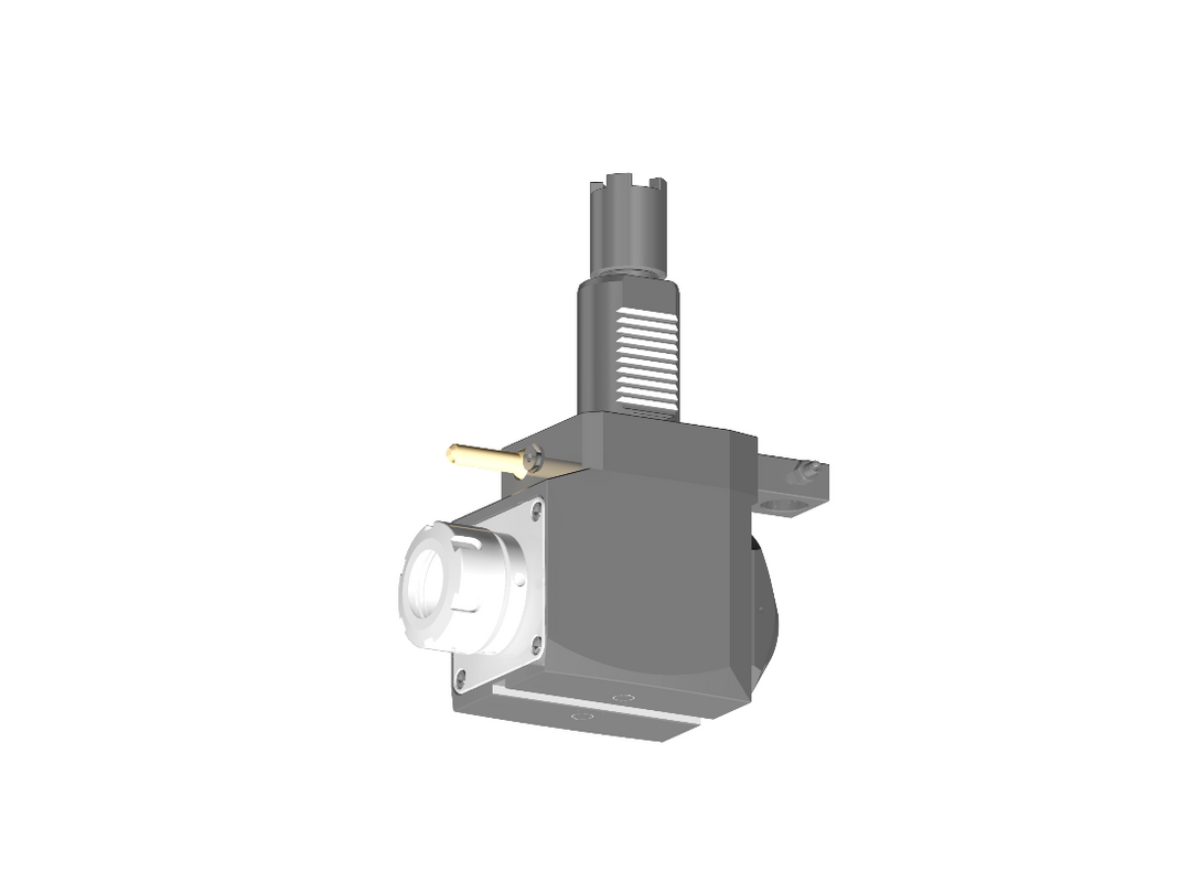 RG Tools VDI 40, winkliger Werkzeughalter, Kupplung HAAS, mit Innenkühlung, gleiche Richtung RGX1-40/251-32/2.2-69AS