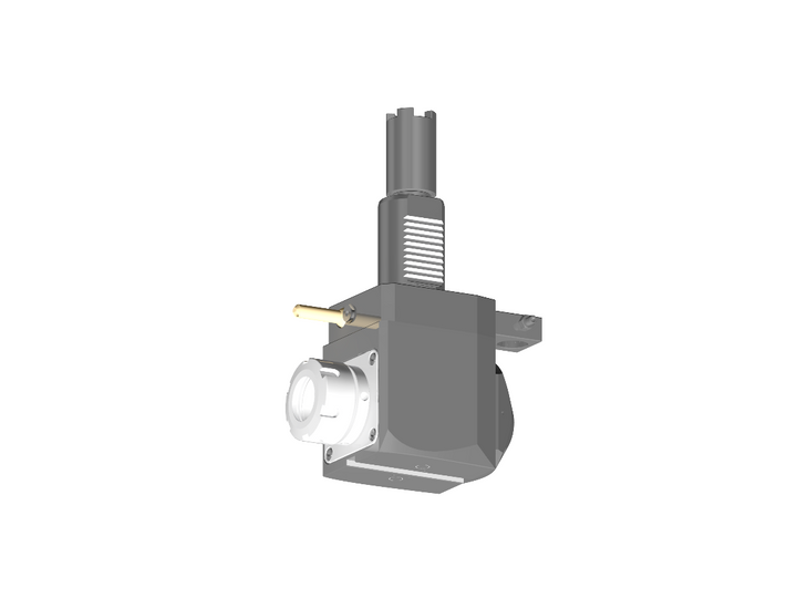 RG Tools VDI 40, winkliger Werkzeughalter, Kupplung HAAS, mit Innenkühlung RGX1-40/251-32/2.2-69B