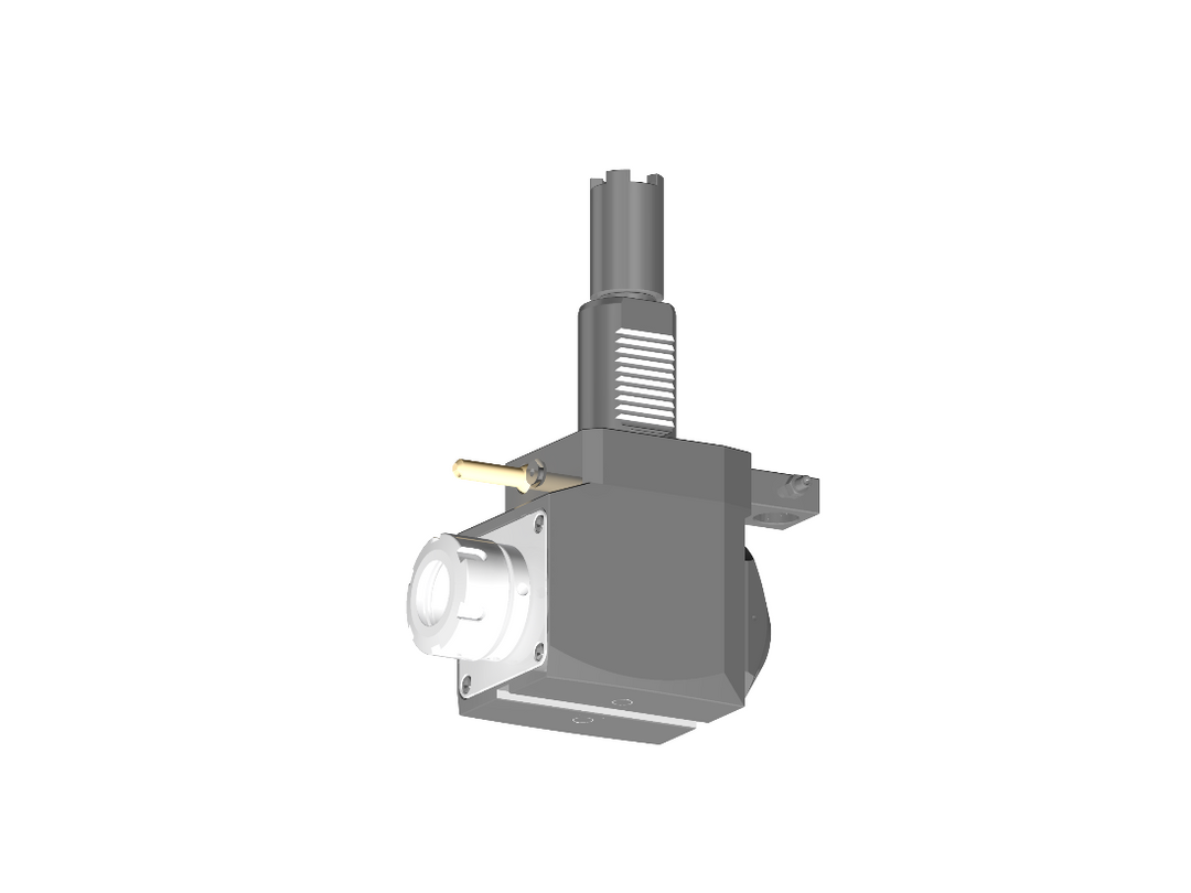 RG Tools VDI 40, winkliger Werkzeughalter, Kupplung HAAS, mit Innenkühlung, gleiche Richtung RGX1-40/251-32/2.2-69BS