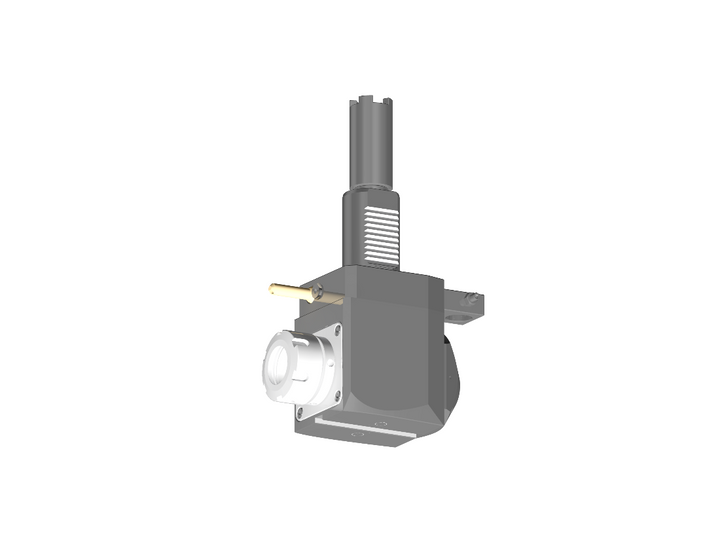 RG Tools VDI 40, winkliger Werkzeughalter, Kupplung HAAS, mit Innenkühlung RGX1-40/251-32/2.2-69C