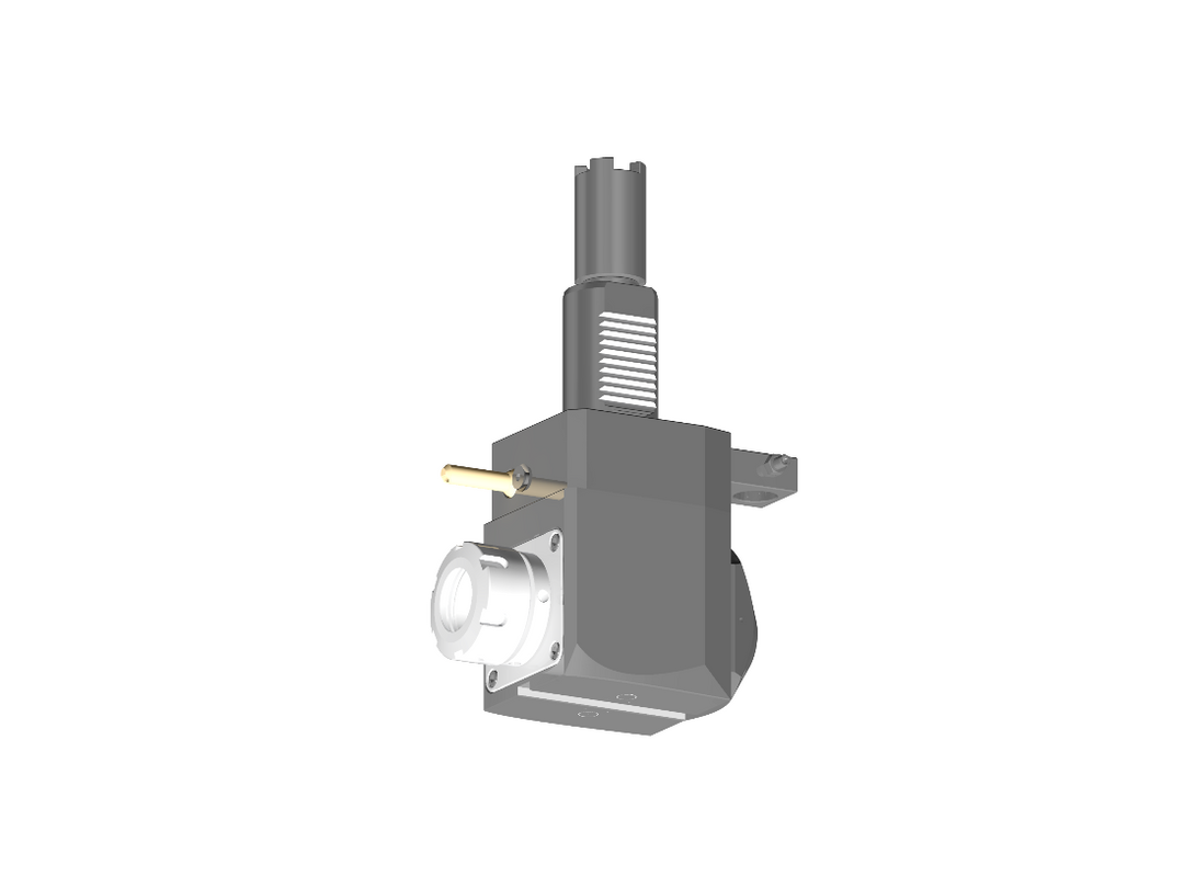 RG Tools VDI 40, winkliger Werkzeughalter, Kupplung HAAS, mit Innenkühlung RGX1-40/251-32/2.2-80B